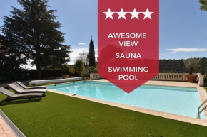 SERRENDY VALBONNE - Splendid villa with heated swimming pool & sauna!